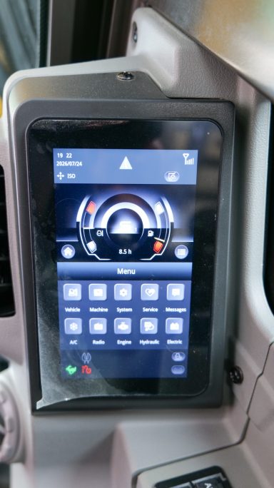 SDLG ER655H Zero Tail Swing 6 ton  Mini Excavator cab lcd display
