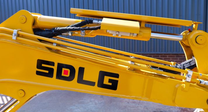 SDLG ER627H mini excavator ram and ram guard