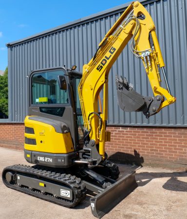 SDLG ER627H 3 ton mini excavator side view