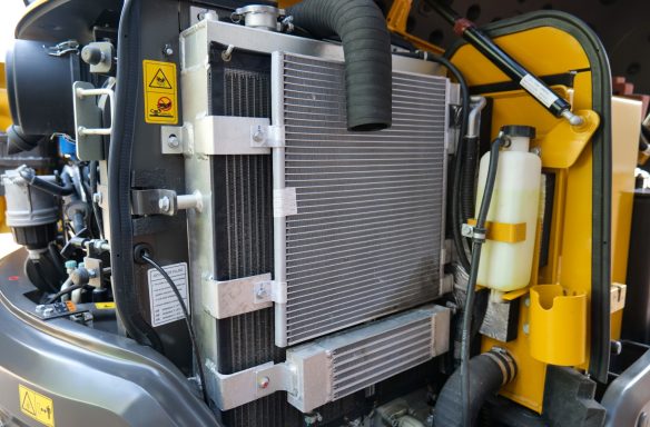 SDLG ER655H Zero Tail Swing Mini Excavator radiator