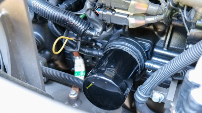 SDLG ER655H Zero Tail Swing Mini Excavator oil filter
